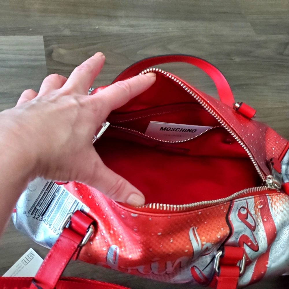 NWT - MOSCHINO "Coke Can" Bag - Picture 10 of 16